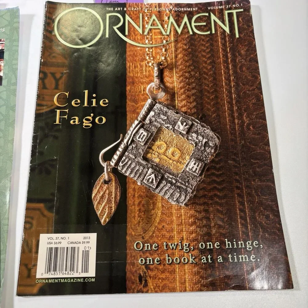 Ornament & Lapidary Journal Jewelry Artist Magazine Lot Craft Metalsmith Flaw